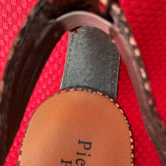 low wedge Sandal in Bronze, 9 - Picture 5 of 8